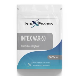 Intex Pharma Anavar 50 – 50mg x 60 tabs (Var50)